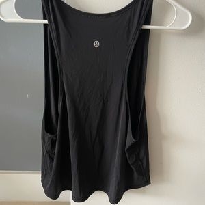 Lululemon Cropped Black Tank Top